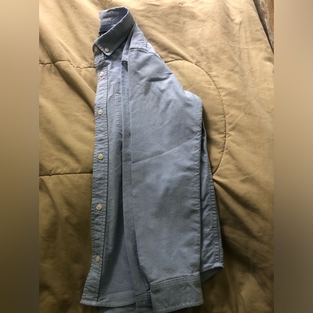 Boys Husky Button-Up Shirt